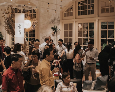 Official Launch Night at Singapore's Finest Grand Dame — Raffles Hotel