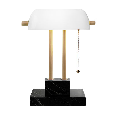THE BANKER Desk Lamp - Moonlight