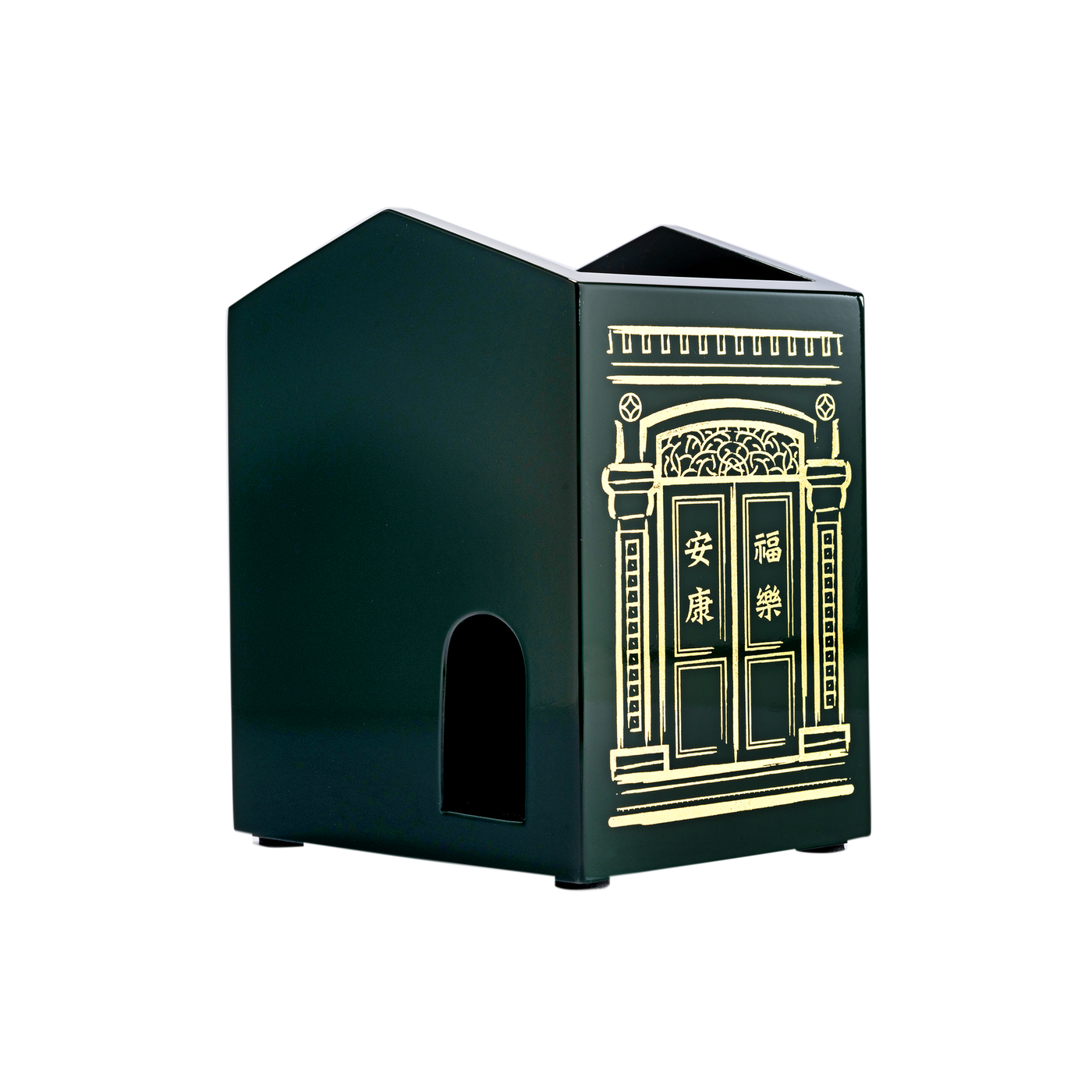 Shophouse Blessings Desk Organiser (Green)