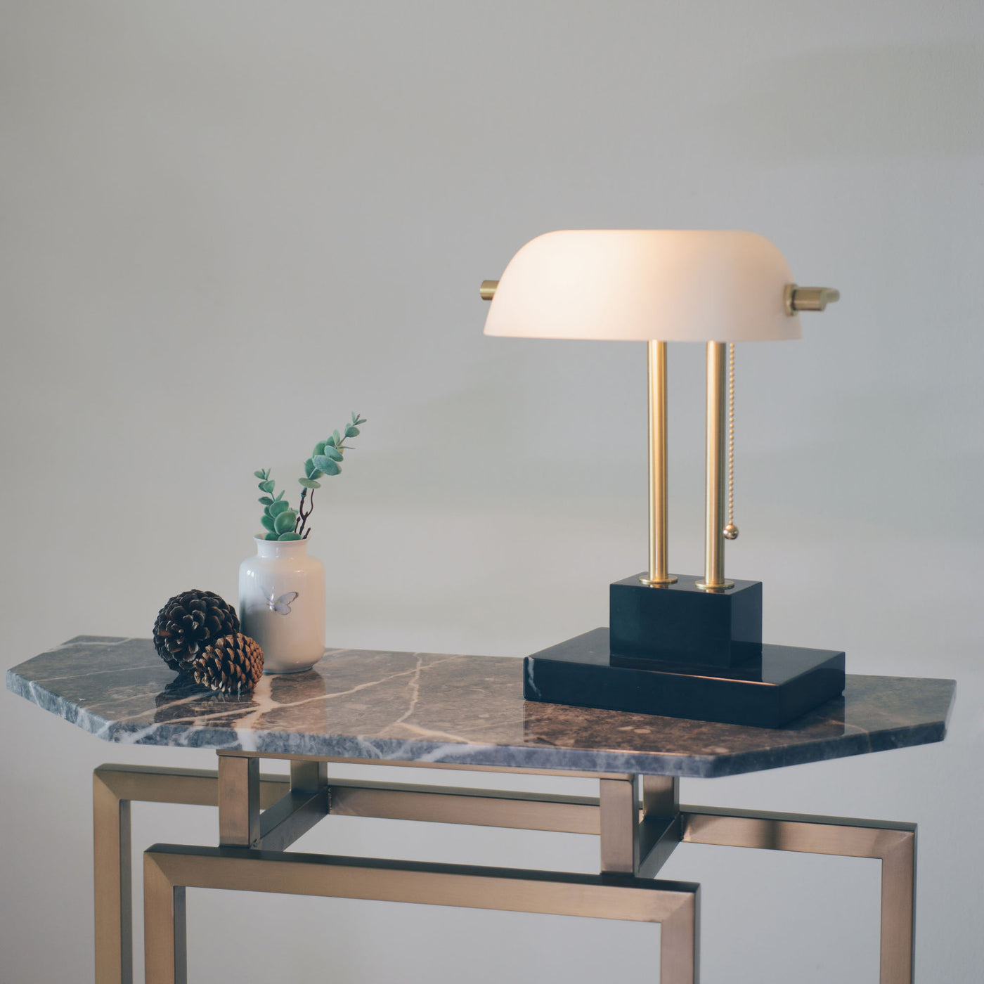THE BANKER Desk Lamp - Moonlight - SCENE SHANG