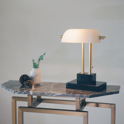 THE BANKER Desk Lamp - Moonlight - SCENE SHANG